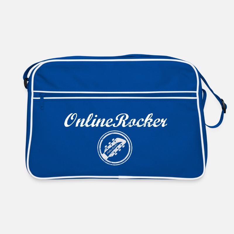 OnlineRocker Guitar Logo Retro Bag