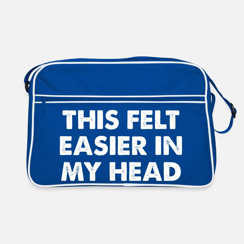 Cela me semblait plus facile dans ma tête Sac Retro