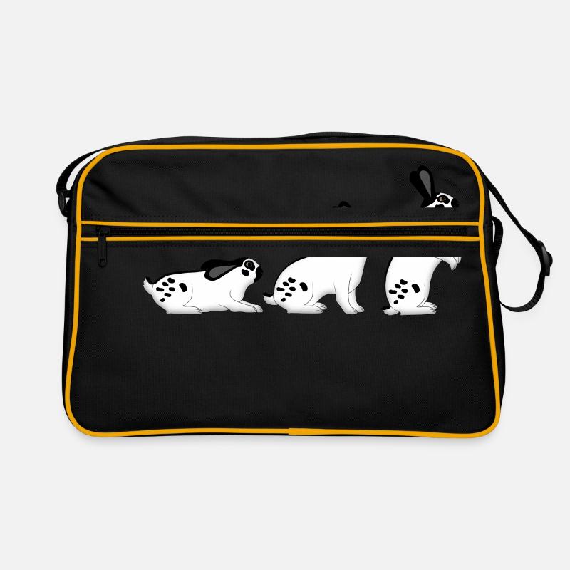 Pinto géant est assis Sac Retro