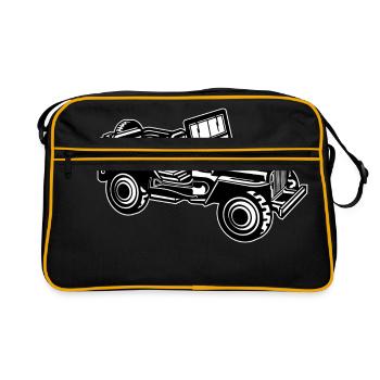SUV / Jeep SUV 01_schwarz blanc - Sac Retro - noir/or - Devant