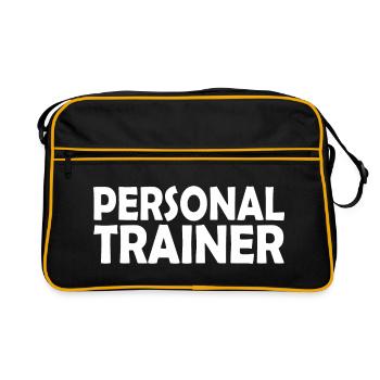 Personal trainer - Sac Retro - noir/or - Devant