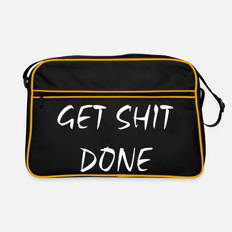 Get Shit Done Retro Tasche