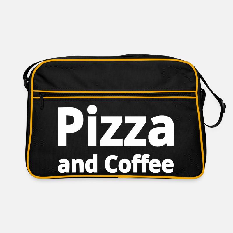 Pizza - Sac Retro - noir/or