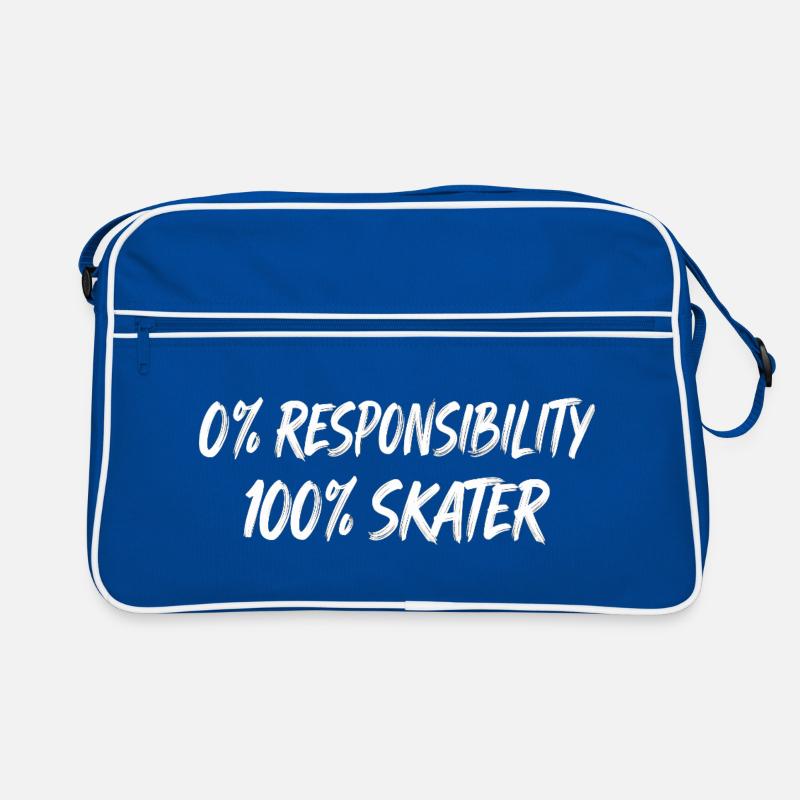 0% Responsibility 100% Skater Retro Bag