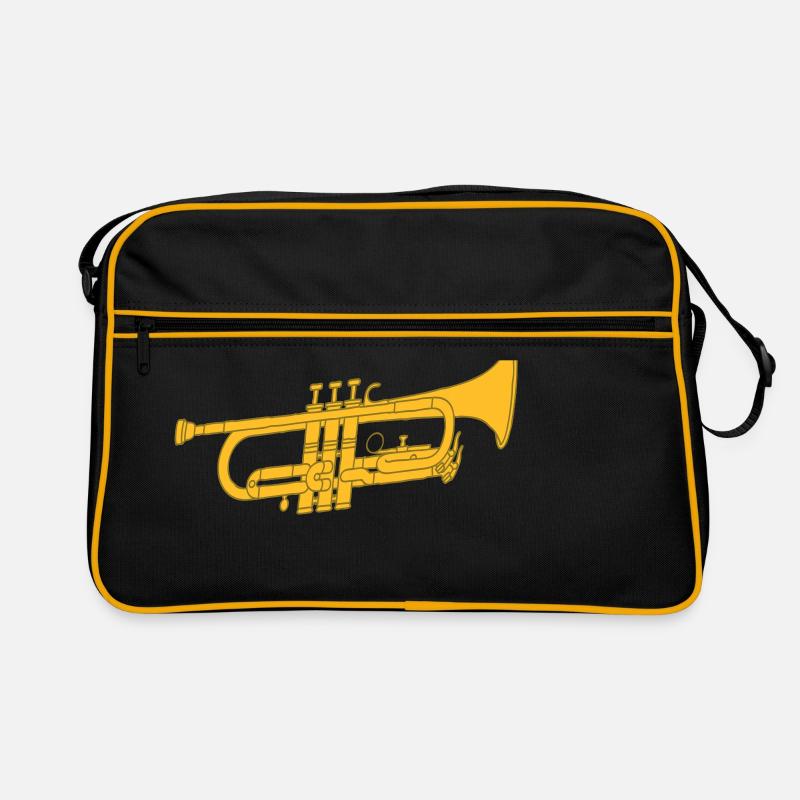 Trompete 2 Retro Tasche