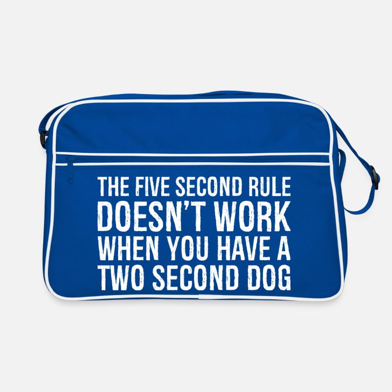 the five second rule doesn't work when you have Retro Tasche