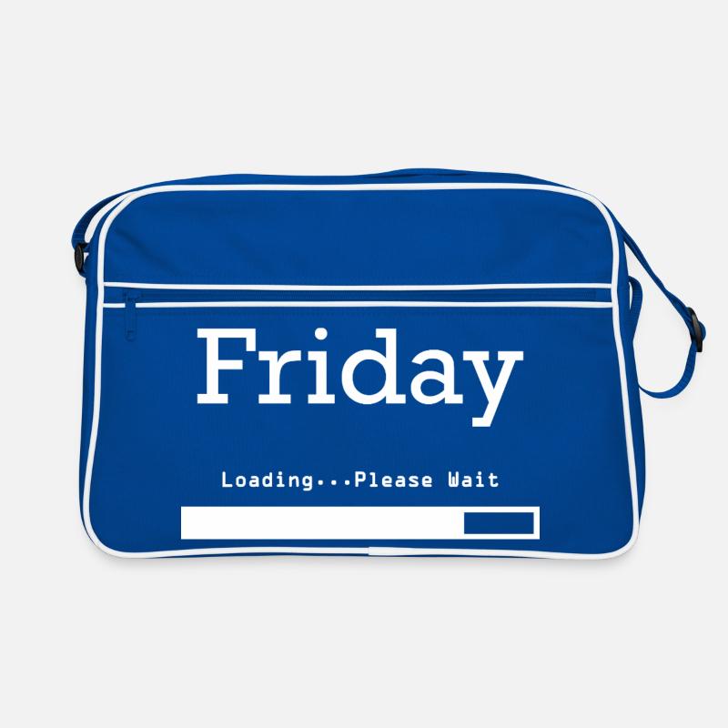 Friday Loading: Endlich Freitag & Wochenende Retro Tasche