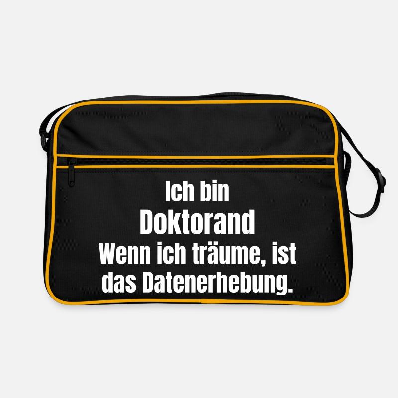 PhD Student Dream Data Collection Retro Bag