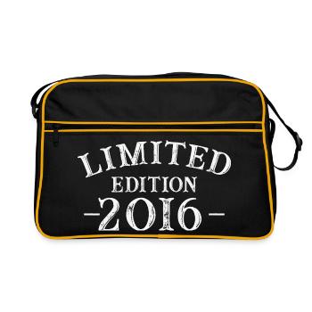 2016 Vintage  Cadeau d’anniversaire 2016 - Sac Retro - noir/or - Devant