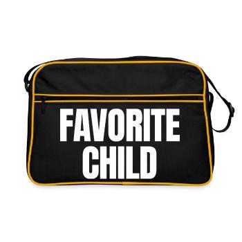 Enfant préféré - Sac Retro - noir/or - Devant