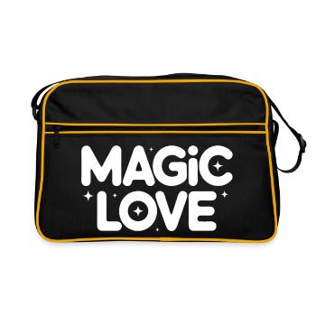 Magic Love Retro Stars - Retro Bag - black/gold - Front