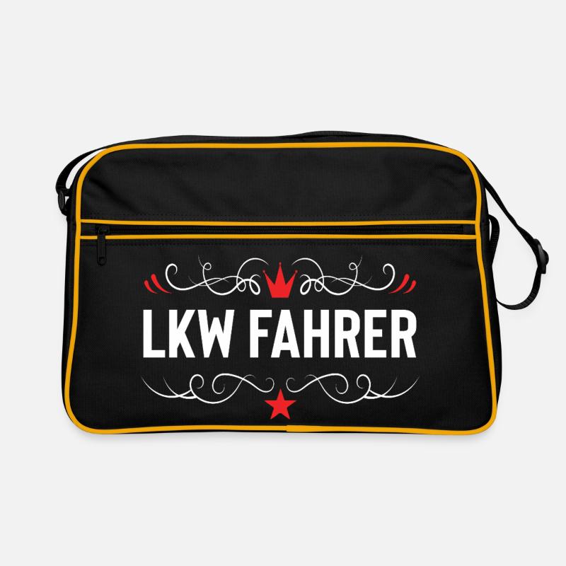 Profession de chauffeur routier Sac Retro