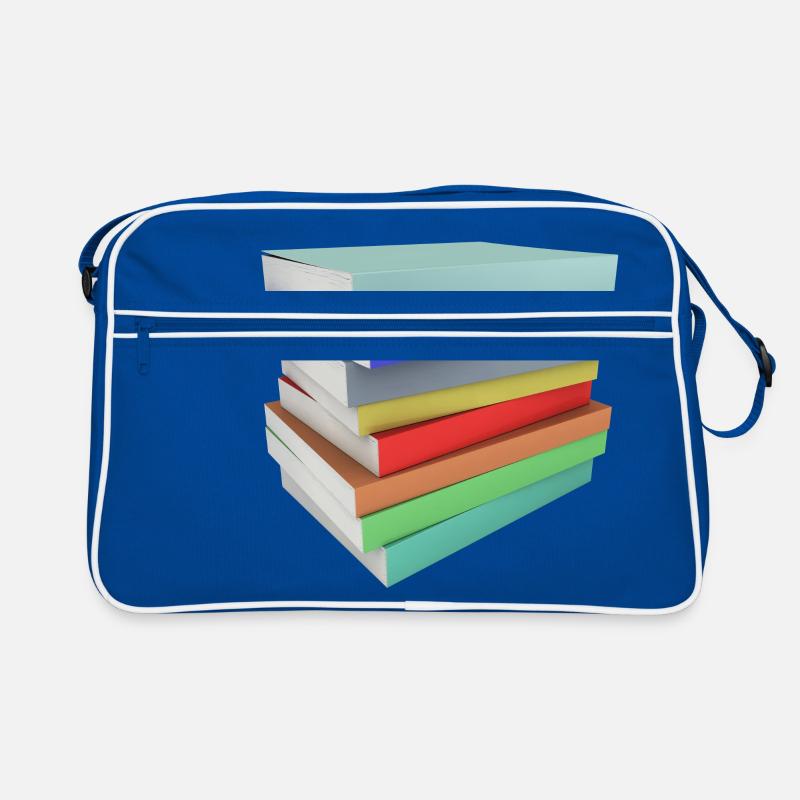 Stack of books Retro Bag