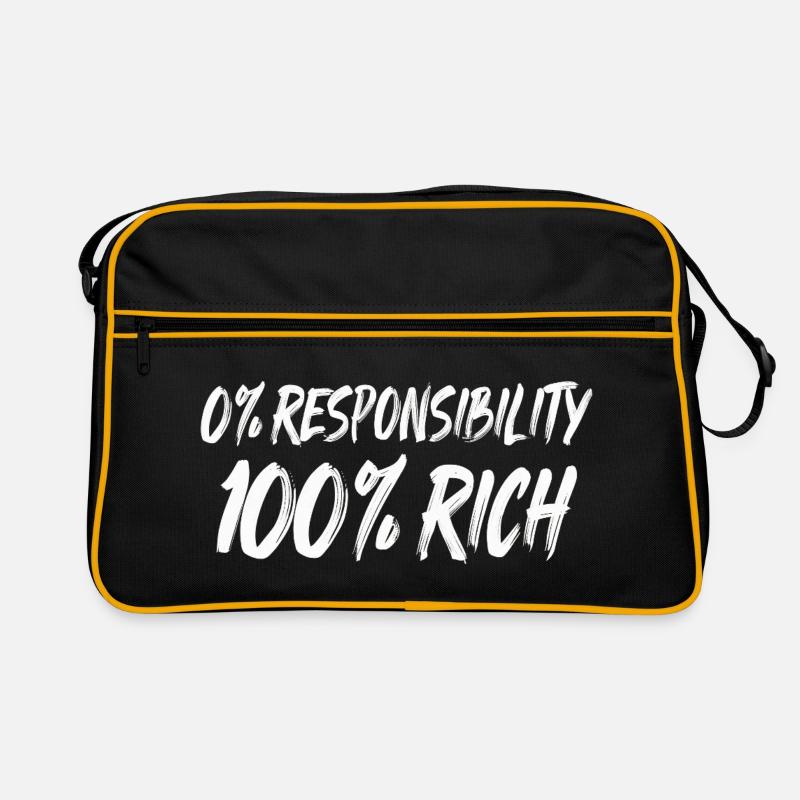 0 % Responsabilité 100 % Richesse Sac Retro