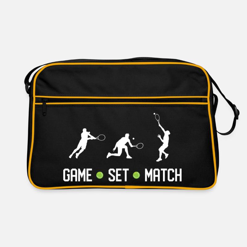 Tennis - Game Set Match Retro Bag