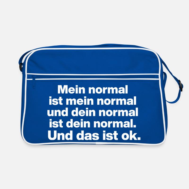 MON NORMAL EST MON NORMAL, LE TIEN VA BIEN ✌️ Sac Retro