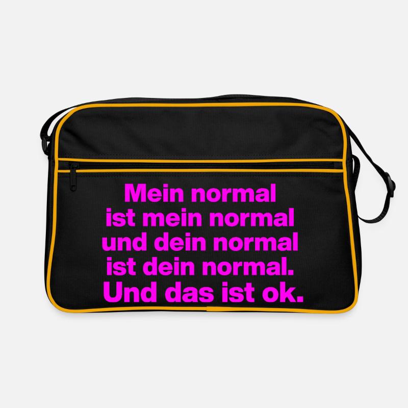 MON NORMAL EST MON NORMAL, LE TIEN VA BIEN ✌️ Sac Retro