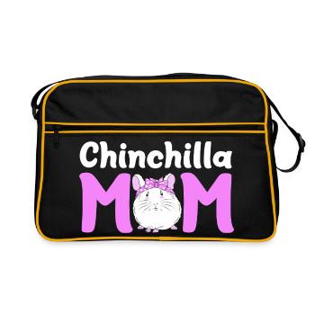 Chinchilla - Sac Retro - noir/or - Devant