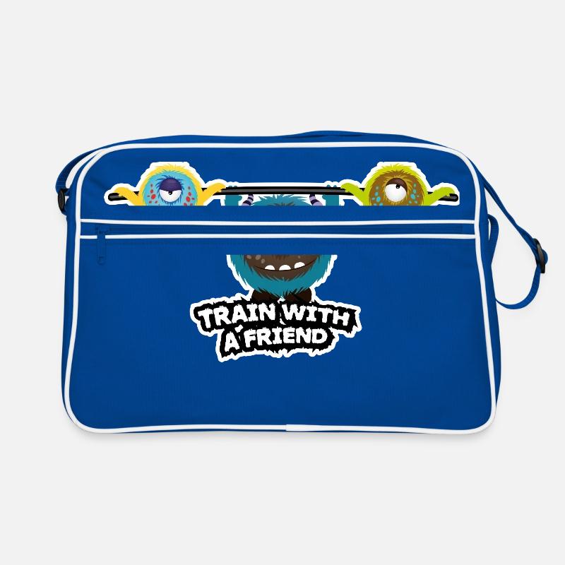 Travailler avec un ami Sac Retro