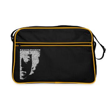 Pointilism Dylan DylanArt Jack Joblin - Retro Bag - black/gold - Front
