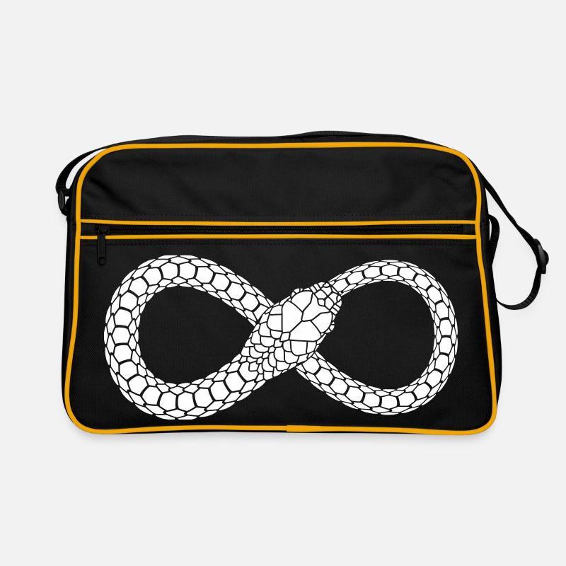 Boucle de serpent infinie Sac Retro