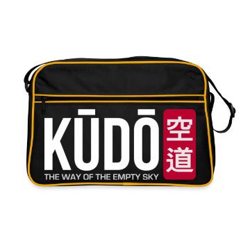 Arts Martiaux Kudo - La Voie du Ciel Vide - Sac Retro - noir/or - Devant