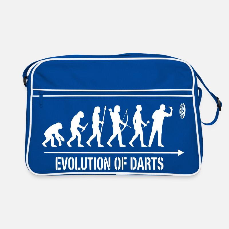 Sweat à capuche, t-shirt, sac et mug Darts Evolution Fun Sac Retro