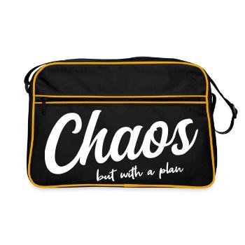 Chaos systématique - Sac Retro - noir/or - Devant