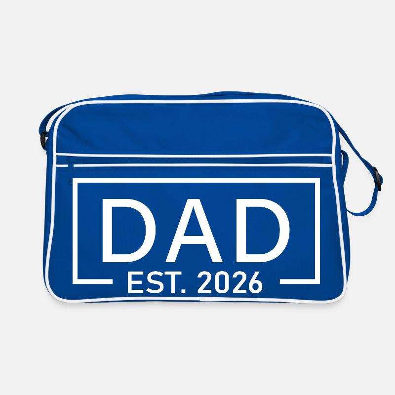 Dad 2026 Est 2026 Modern Dad Design Sac Retro