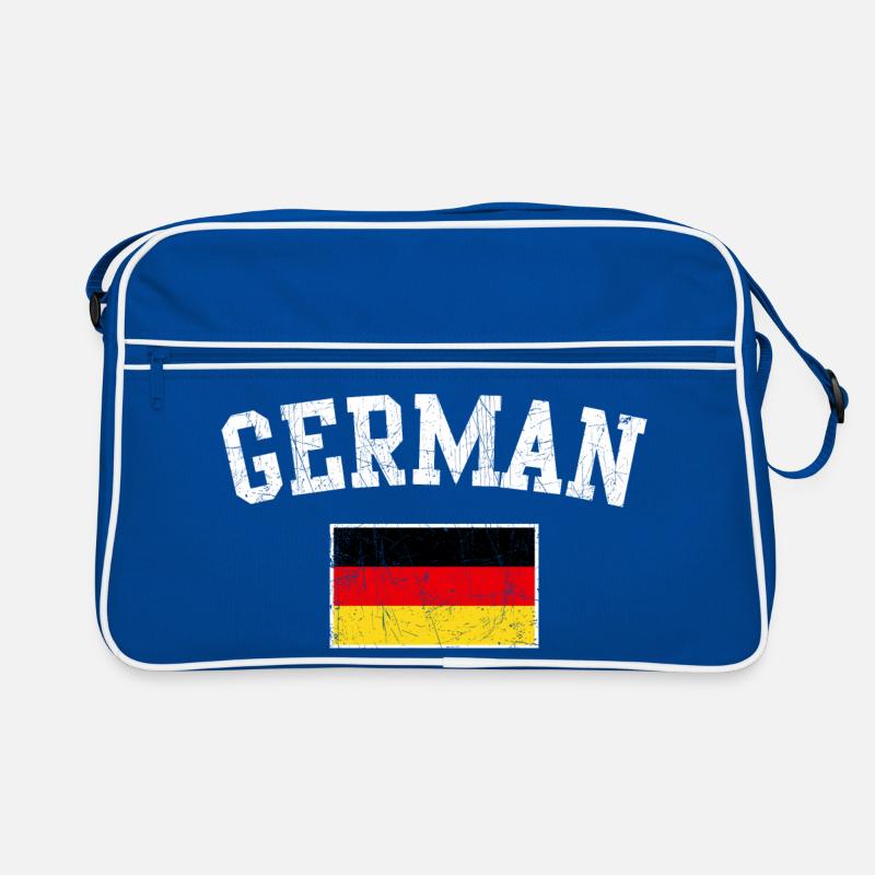 Arc de l’emblème du drapeau allemand Sac Retro