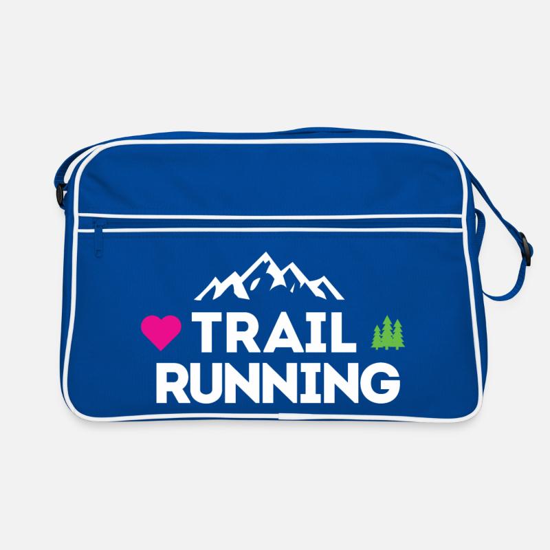 I Love Trail Running Retro Bag