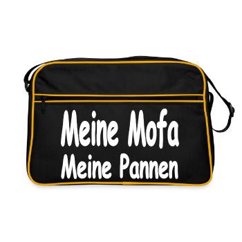 Moped - Retro Bag - black/gold - Front