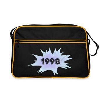 1998 - Sac Retro - noir/or - Devant