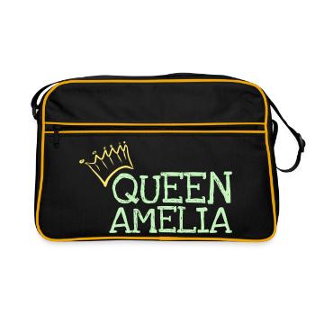 Amelia - Sac Retro - noir/or - Devant