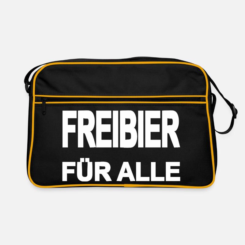 bière gratuite Sac Retro