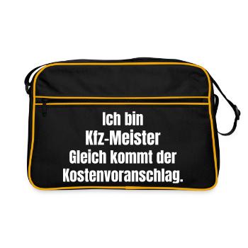 Citation de Kidz-Meister - Sac Retro - noir/or - Devant