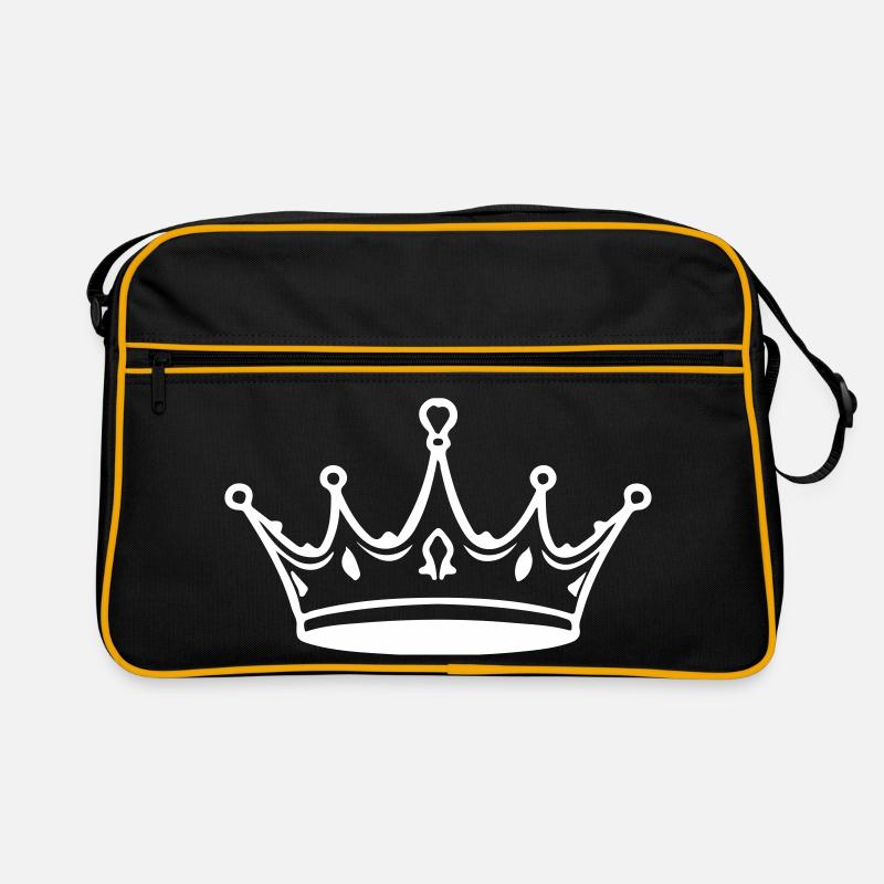 Krone Outline Retro Tasche