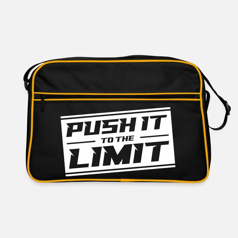 Push It To The Limit Retro Bag