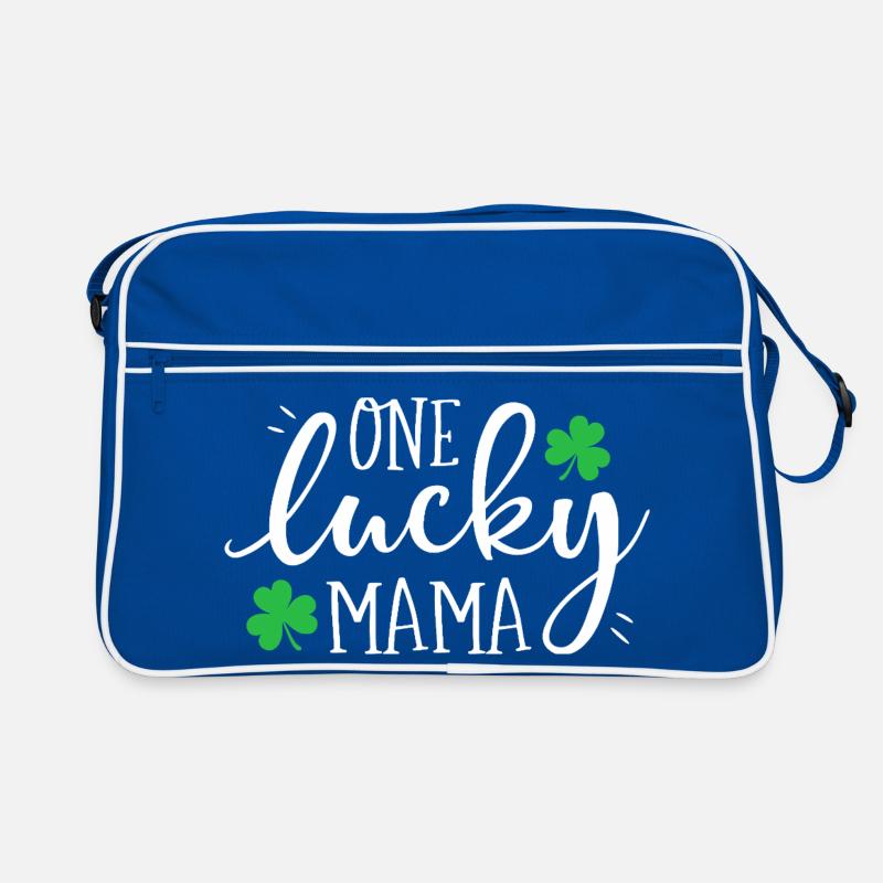 One Lucky Mama Clover Tee Retro Bag