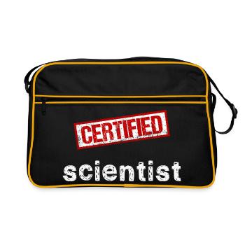 Scientist - Retro Bag - black/gold - Front