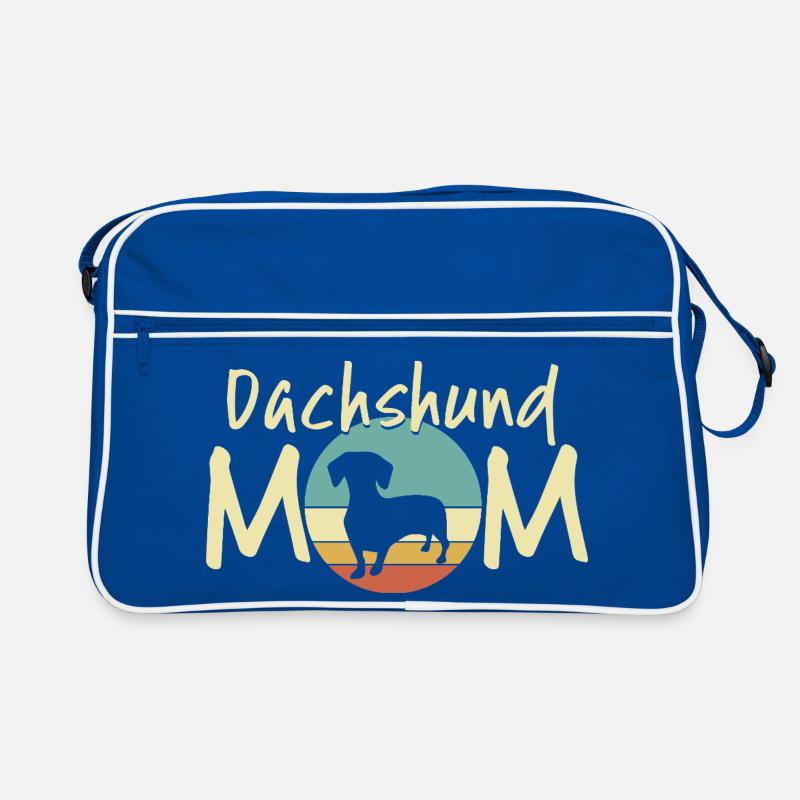 Teckel Lune Mère Design Sac Retro