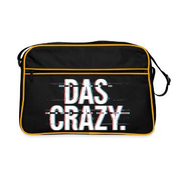 The Crazy Youth Language Insider Meme Cool Crazy - Retro Bag - black/gold - Front