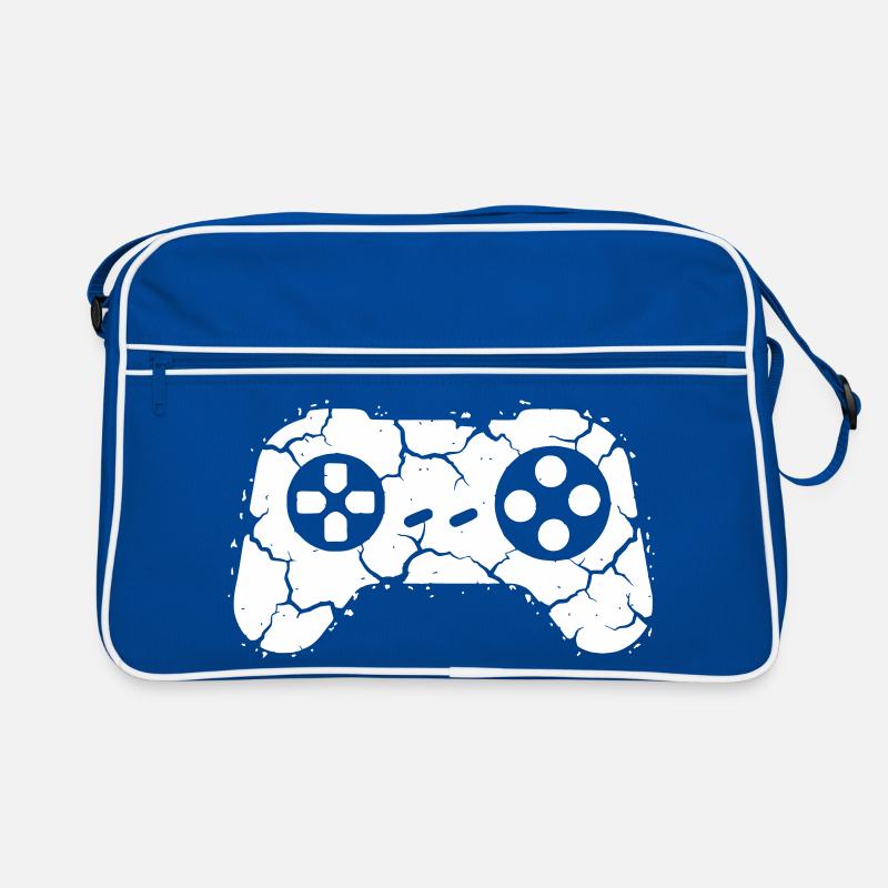 Controller Risse Rage Quit Retro Tasche