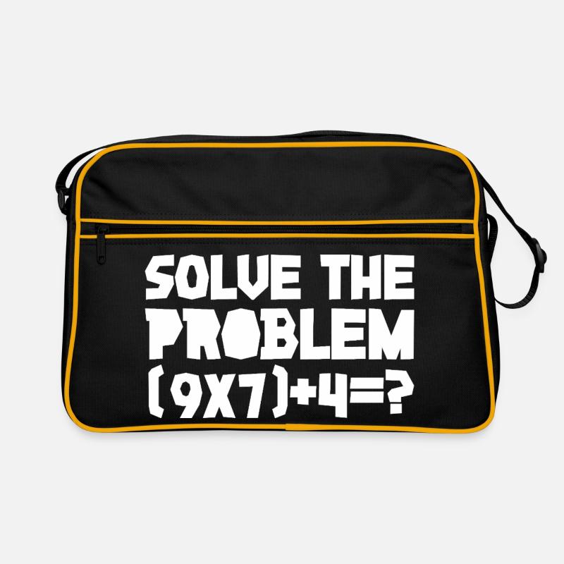 67 - Sixty Seven Number 67 Six Seven Solve Math Retro Bag