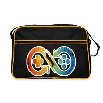 Contrôleur Invinity - Sac Retro - noir/or - Devant