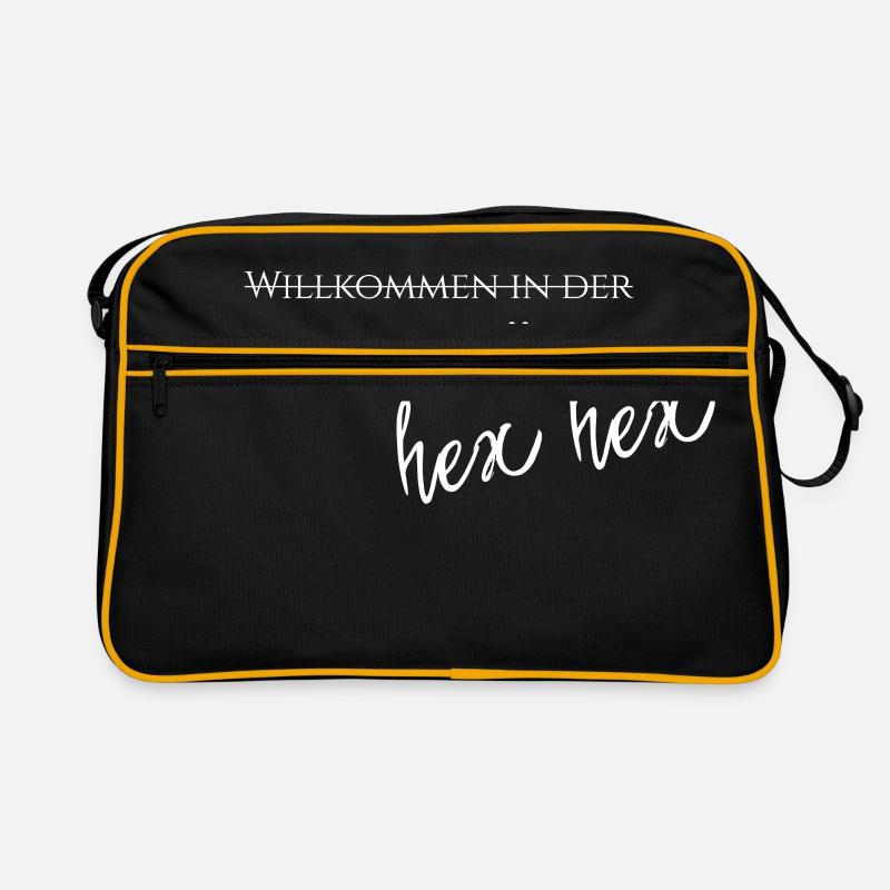 Hex Hex - Retro Tasche - Schwarz/Gold