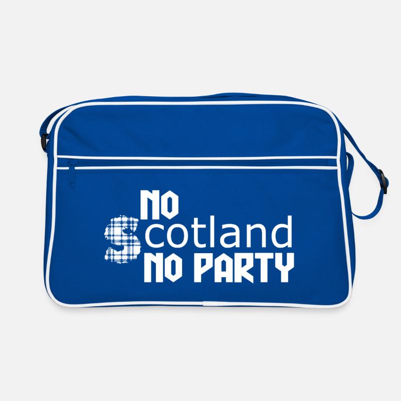 Bold Celtic Text Art Retro Bag