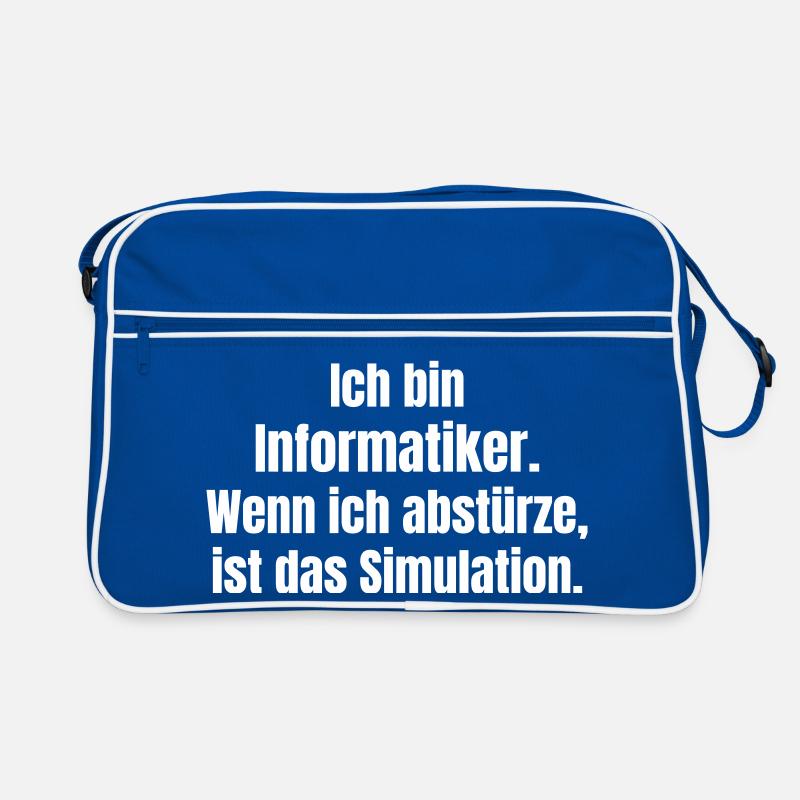 I'm a computer scientist – crash as a simulation Retro Bag