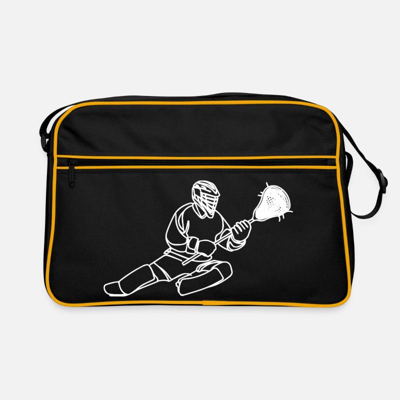 Lacrosse Torwart Retro Tasche