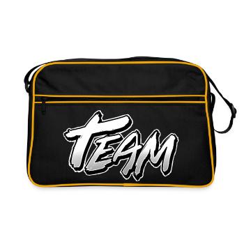 Équipe - Sac Retro - noir/or - Devant